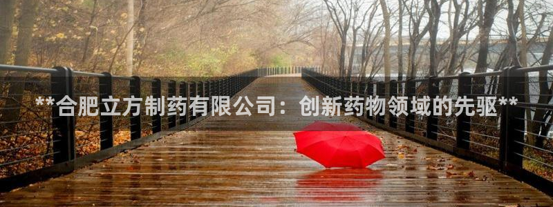 九游会老哥必备的交流社区九：**合肥立方制药有限公司：创新药物领域的先驱**