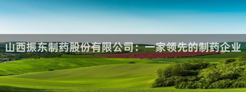 ag九游老哥俱乐部：山西振东制药股份有限公司：一家领先的制药企业