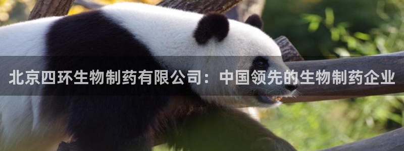 ag九游会老哥俱乐部：北京四环生物制药有限公司：中国领先的生物制药企业