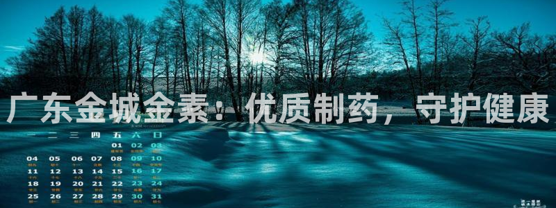 九游会老哥俱乐部交流社区：广东金城金素：优质制药，守护健康