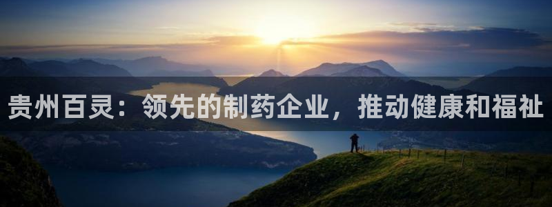 老哥吧九游会：贵州百灵：领先的制药企业，推动健康和福祉