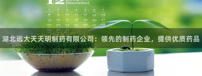 九游会老哥俱乐部社区论坛：湖北远大天天明制药有限公司：领先的制药企业，提供优质药品
