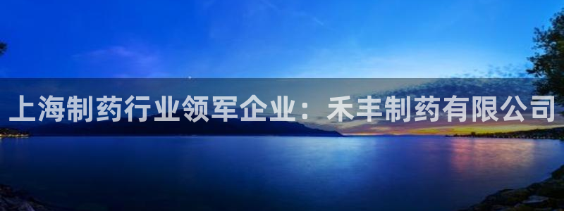 九游会老哥俱乐部必备的交流社区：上海制药行业领军企业：禾丰制药有限公司