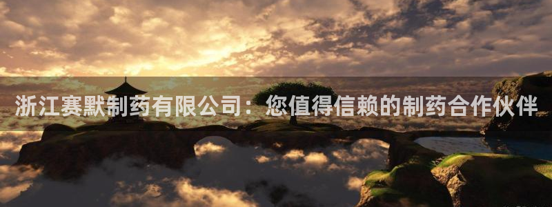 老哥吧九游会：浙江赛默制药有限公司：您值得信赖的制药合作伙伴