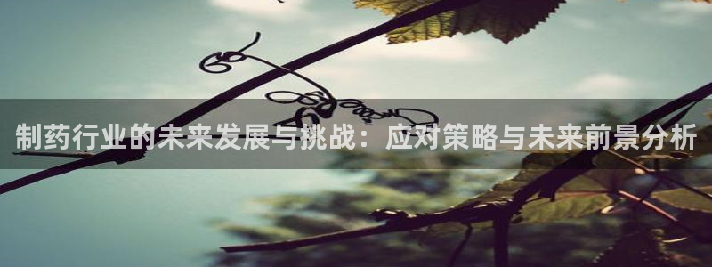 九游会老哥俱乐部官网首页论坛：制药行业的未来发展与挑战：应对策略与未来前景分析