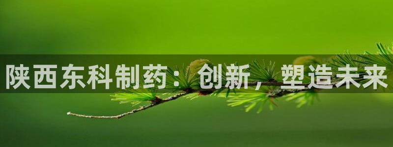 九游会老哥俱乐部官网：陕西东科制药：创新，塑造未来