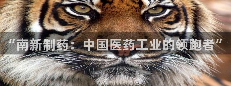 9游会老哥俱乐部：“南新制药：中国医药工业的领跑者”