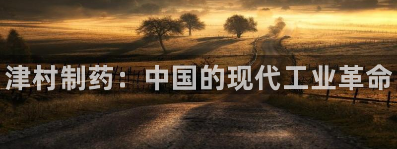 九游会老哥俱乐部论坛版：津村制药：中国的现代工业革命