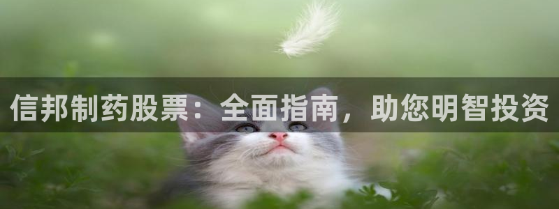 九游会老哥俱乐部官方网站：信邦制药股票：全面指南，助您明智投资